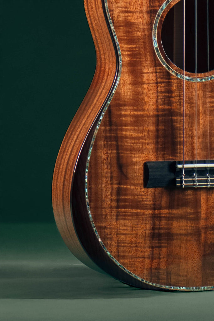 BLEM - 20th Anniversary Solid Koa Top African Mahogany Tenor XL Ukulele with Bag