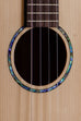 BLEM - 20th Anniversary Solid Spruce Top Quilted Sapele Baritone Ukulele with Bag