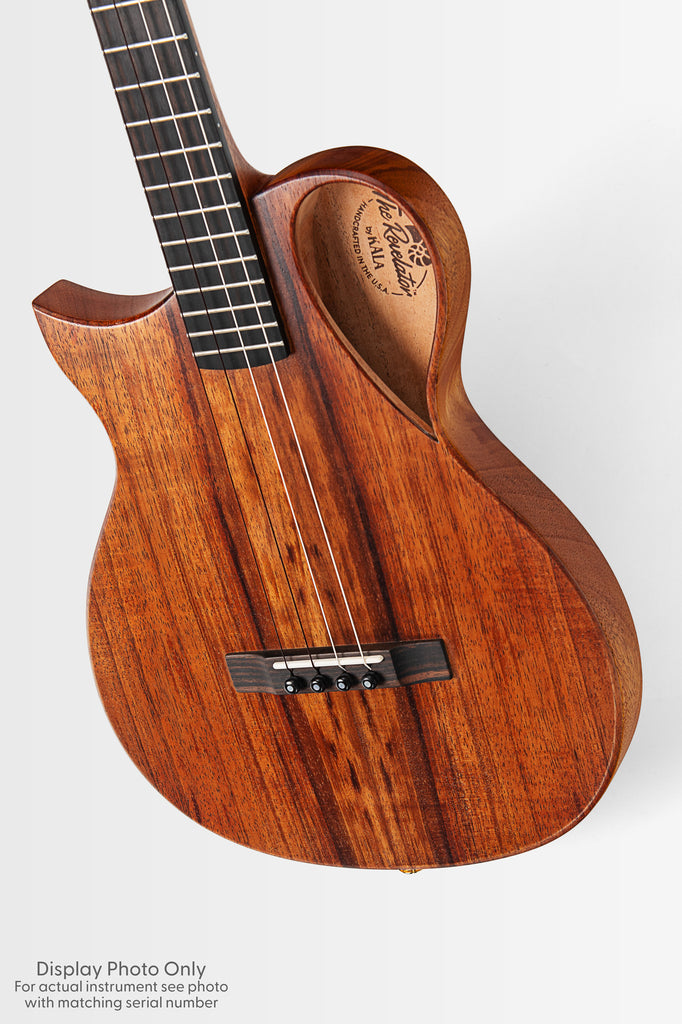 Left-Handed Revelator™ Nautilus Hawaiian Koa Baritone Ukulele