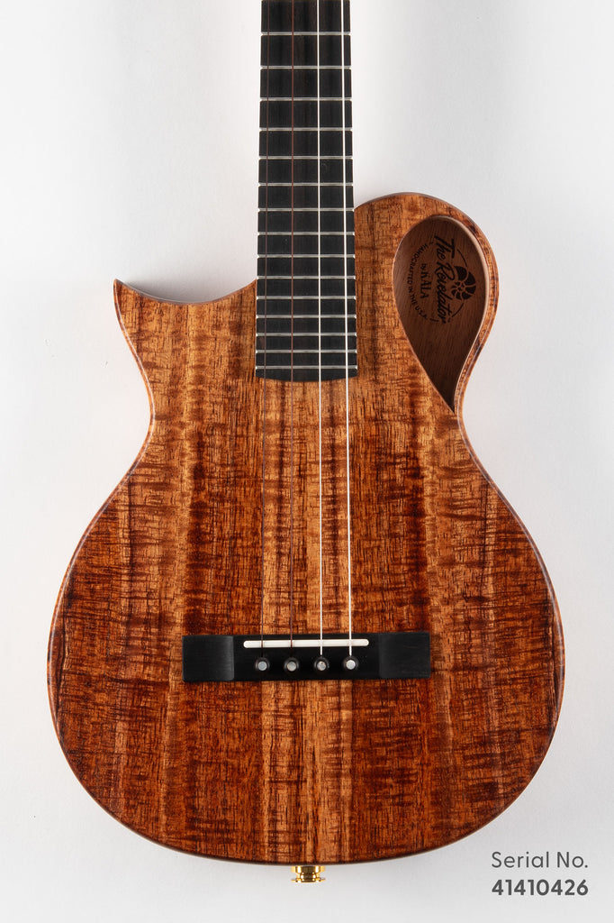 Left-Handed Revelator™ Nautilus Hawaiian Koa Tenor Ukulele