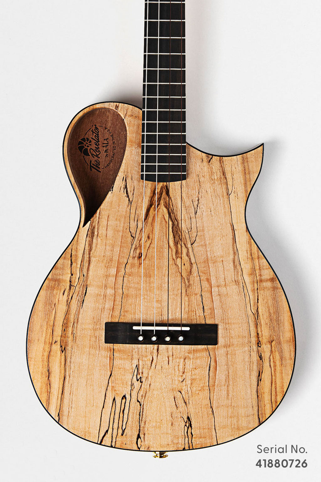 Revelator® Nautilus Limited Spalted Maple Sapele Baritone Ukulele