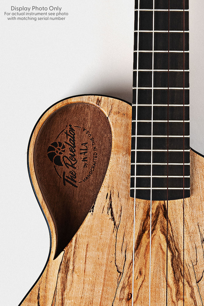 Revelator® Nautilus Limited Spalted Maple Sapele Baritone Ukulele