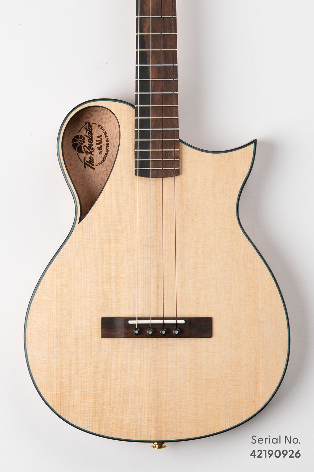 Revelator® Nautilus Limited Sitka Spruce Baritone Ukulele with White Ebony