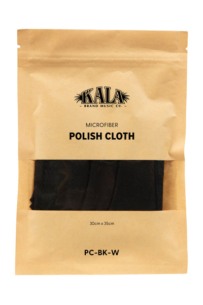 Kala Polish Cloth Black with White Logo