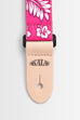 Hibiscus Print Ukulele Strap - Pink