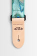 Peacock Print Ukulele Strap - Green