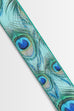 Peacock Print Ukulele Strap - Green