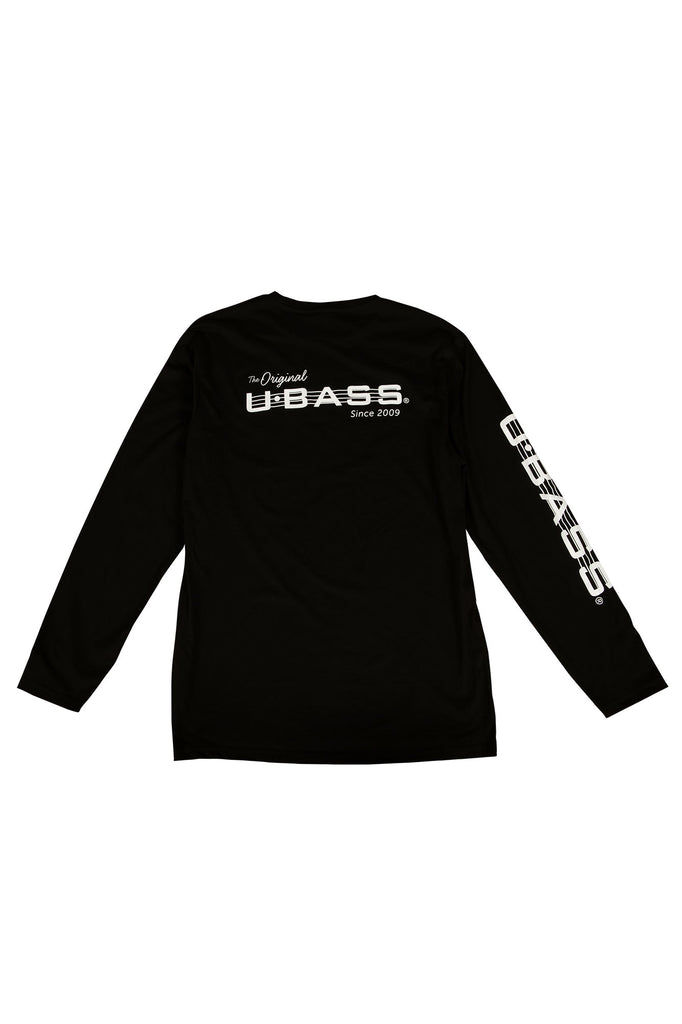 U•BASS 15th Anniversary Black Long Sleeve Shirt adult Large / Black