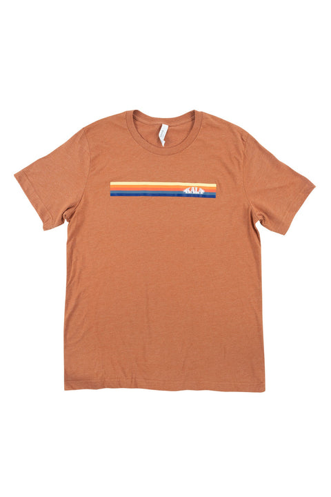 Kala Clay Sunset Stripe T-Shirt