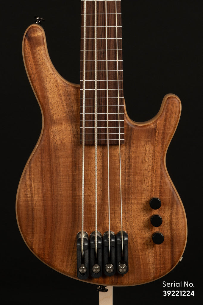 Hawaiian Koa 4-String Fretless California U•BASS®