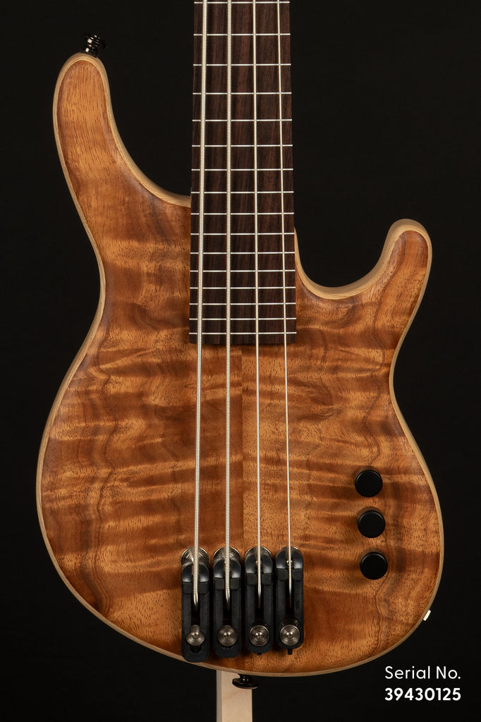 Hawaiian Koa 4-String Fretless California U•BASS®