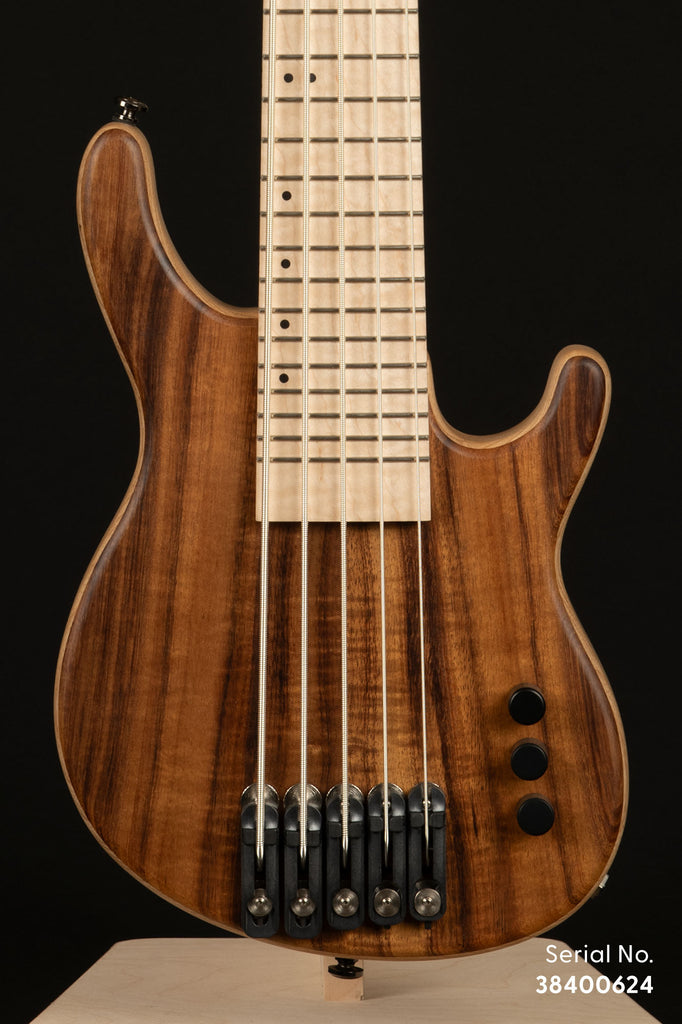 Hawaiian Koa 5-String Fretted California U•BASS®