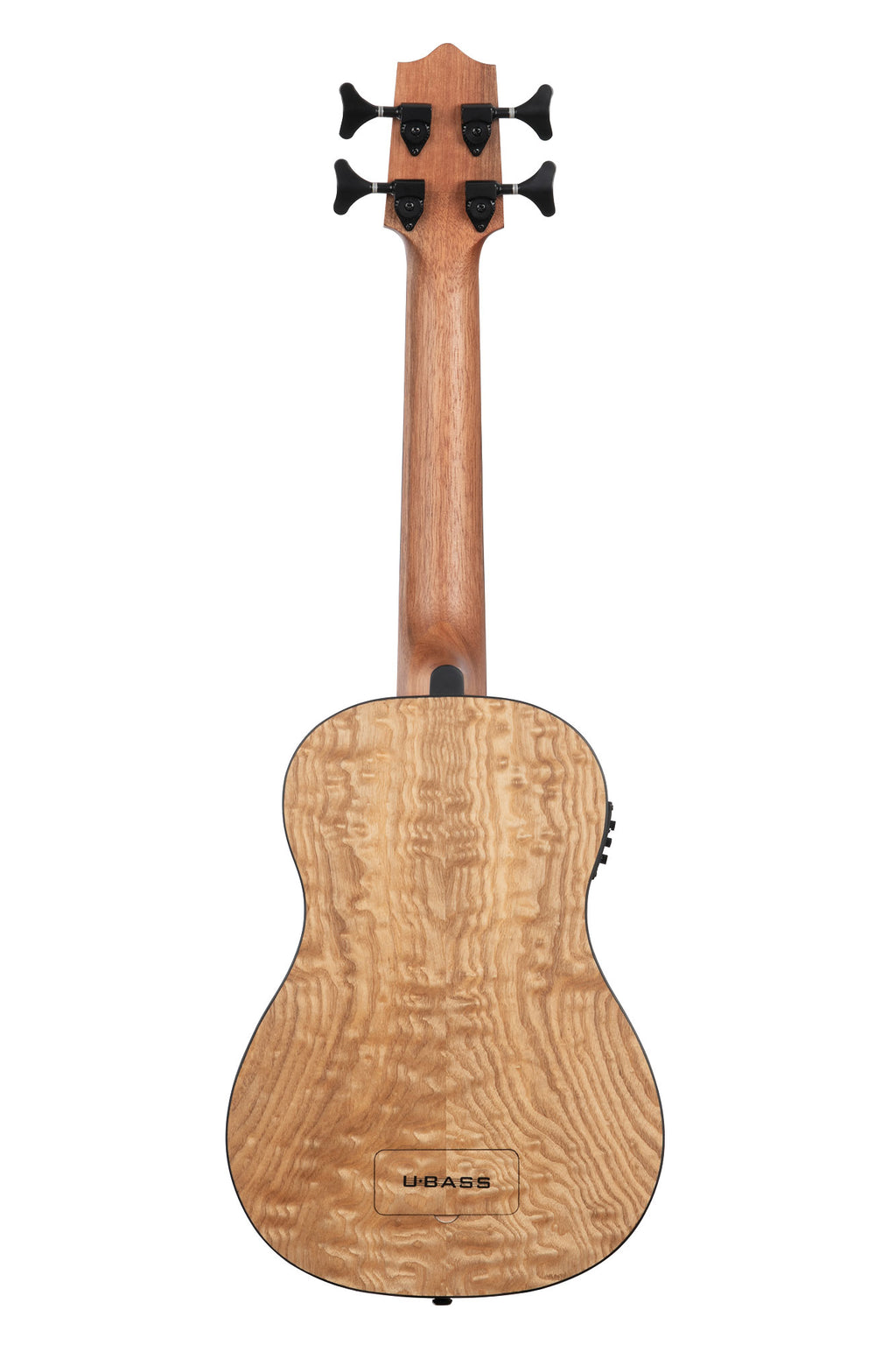 Quilted Ash Acoustic-Electric Fretted U•BASS® – Kala Brand Music Co.™