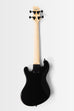 BLEM - Solid Body 4-String Jet Black Fretted U•BASS® — Black Pickguard