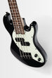 Solid Body 4-String Jet Black Fretted U•BASS® — Mint Pickguard