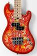 BLEM - Solid Body 4-String Paisley Orange Burst Fretted U•BASS®