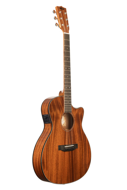 Solid Mahogany Thinline Steel Guitar