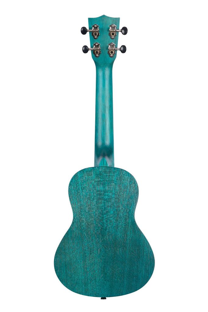 BLEM - Ocean Blue Watercolor Meranti Concert Ukulele