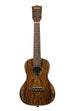 A Premier Exotic Bocote Concert Ukulele shown at a front angle