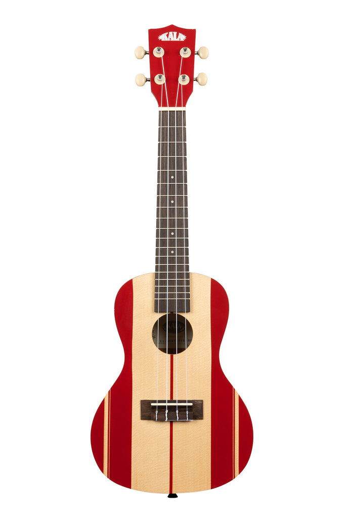 Kala Surf Series Concert Ukulele - 4-String, Mahogany Neck, Spruce Top With Surf Graphics (Right-Handed)