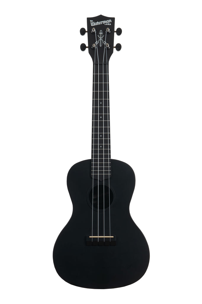 A Black Sand Concert Waterman shown at a front angle