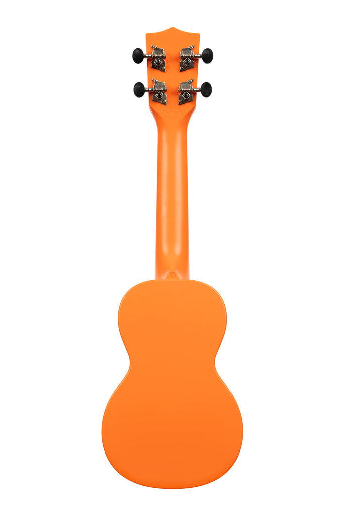A Sunset Orange Soprano Waterman shown at a back angle