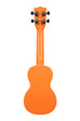 A Sunset Orange Soprano Waterman shown at a back angle