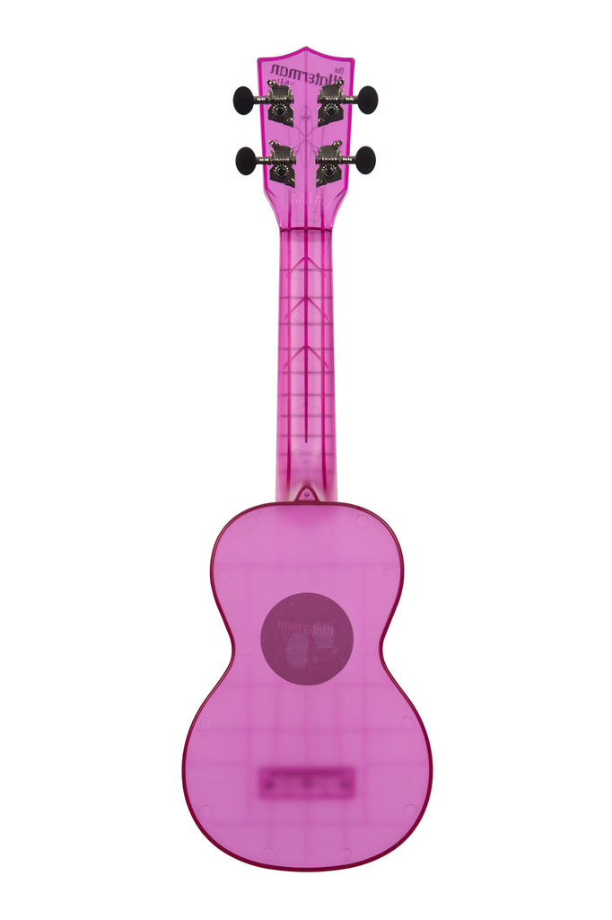 A Amethyst Purple Transparent Soprano Waterman shown at a back angle