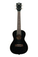 A Galaxy Black Sparkle Concert Ukulele shown at a front angle