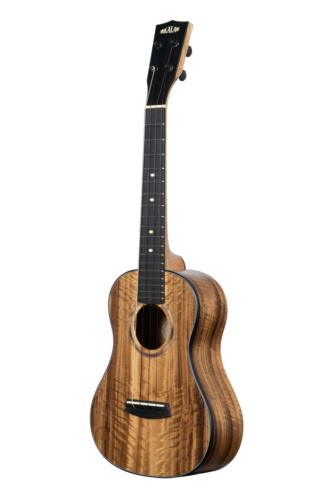 A Oregon Myrtle Tenor shown at a left angle
