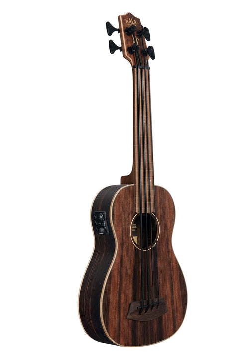 BLEM - Striped Ebony Fretless Acoustic-Electric U•BASS®