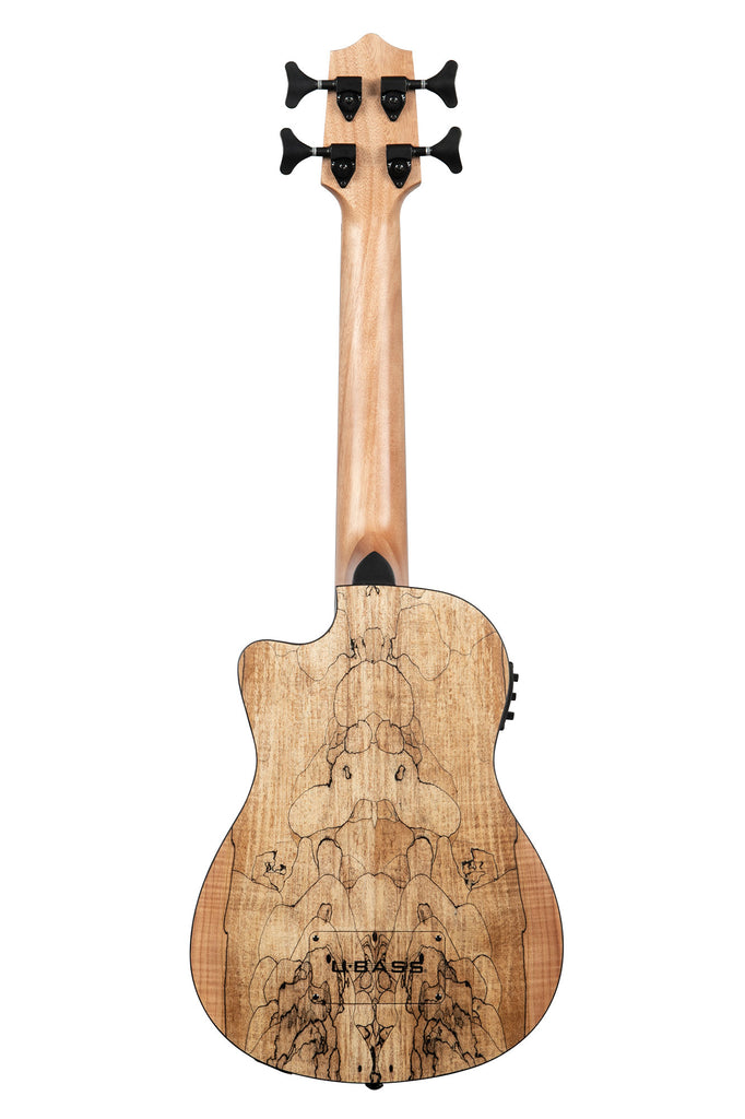 Spalted Maple Acoustic-Electric U•BASS® - Kala Brand Music Co.™